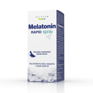 SALUTEM Melatonín rapid spray 30 ml