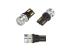 Autožiarovka LED T10 9-50V CARCLEVER 952035cb 6LED/3030SMD CAN-Bus biela 2ks