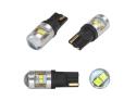 Autožiarovka LED T10 12/24V CARCLEVER 952034cb 6LED/CSP CAN-Bus biela 2ks
