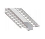 SmartLED Vstavaný profil pre LED pásiky 1 m strieborný/biely 7726