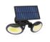 LED Solárny reflektor so senzorom 2xLED/4W/5V IP65 55283