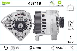 VALEO Alternátor 437119