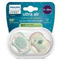 PHILIPS AVENT Cumlík ultra air 6-18m neutral na utišovanie farby prírody SCF087/17 1 x 2 ks
