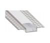 SmartLED Vstavaný profil pre LED pásy 1 m strieborný/biely 7569