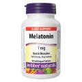 WEBBER NATURALS Melatonin 1 mg 90 tabliet