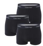 Calvin Klein - pánske boxerky 3PACK Icon cotton stretch solid black
