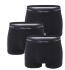 Calvin Klein - pánske boxerky 3PACK Icon cotton stretch solid black