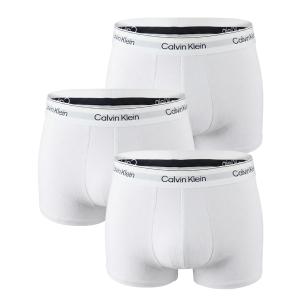Calvin Klein - pánske boxerky 3PACK Icon cotton stretch solid white