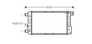 AVA QUALITY COOLING Chladič motora FTA2115