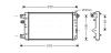 AVA QUALITY COOLING Chladič motora FTA2239