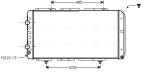 AVA QUALITY COOLING Chladič motora PE2150