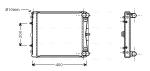AVA QUALITY COOLING Chladič motora PR2037