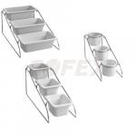 Stojan s 3 nádobami HENDI® GN1/6