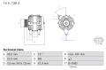 BOSCH Alternátor 0 986 085 610