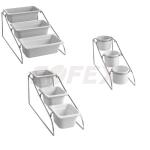 Stojan s 3 nádobami HENDI® 3x1 l