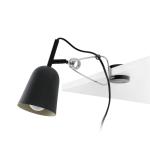 Stropná lampa Studio, čierna/krémová