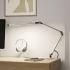 LED stolná lampa Paulmann FlexBar, strieborná, 36 cm, CCT