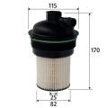 VALEO Palivový filter 587950