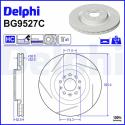 DELPHI Brzdový kotúč BG9527C