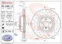 BREMBO Brzdový kotúč 09.C665.1X
