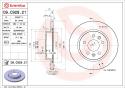 BREMBO Brzdový kotúč 09.C929.21