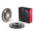 BREMBO Brzdový kotúč 09.E229.1X