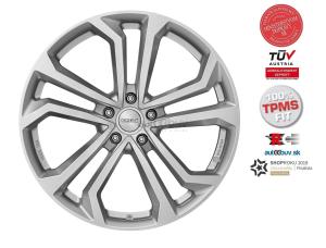 DEZENT TA silver 7.50x17 5x112.00 ET36