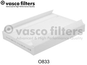 DVA Filter vnútorného priestoru O833