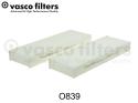 DVA Filter vnútorného priestoru O839