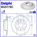 DELPHI Brzdový kotúč BG5178C