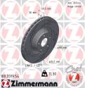 ZIMMERMANN Brzdový kotúč 100.3319.54