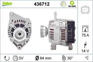 VALEO Alternátor 436712
