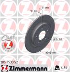 ZIMMERMANN Brzdový kotúč 285.3533.52