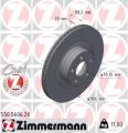 ZIMMERMANN Brzdový kotúč 550.5606.20
