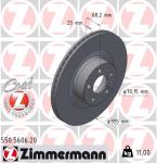 ZIMMERMANN Brzdový kotúč 550.5606.20