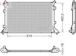 DENSO Chladič motora DRM43024
