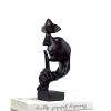 Živicová socha CMSJ-W, 27cm čierna