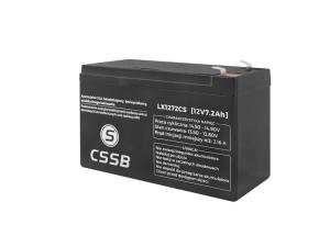 Olovená batéria 12 V 7,2 Ah CSSB LX1272CS