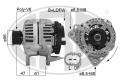 ERA Alternátor 210880A
