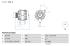BOSCH Alternátor 0 986 085 080