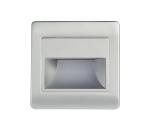 Emithor LED schodiskové svietidlo STEP LIGHT NET LED/1,5W/30V strieborná