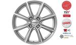 DEZENT TN silver 7.00x17 4x100.00 ET45