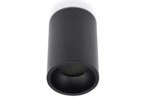 LED Solution Čierne prisadené svietidlo guľaté pre LED žiarovky GU10 8945