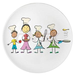 Tanier plytký, veľký \"KIDS\" 210 mm