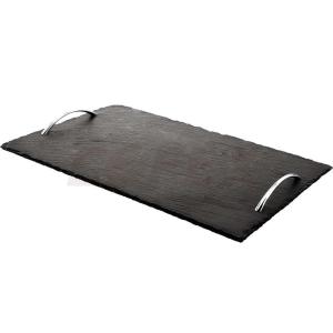 Bridlicová podložka GN1/2 s úchytmi - 32x27 cm