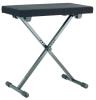 K&M 14066 Keyboard bench black fabric