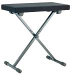K&M 14066 Keyboard bench black fabric