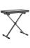 K&M 14065 Keyboard bench black leather