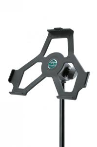 K&M 19712 iPad stand holder black 3/8"