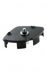 K&M 18852 Adapter for Spider, black